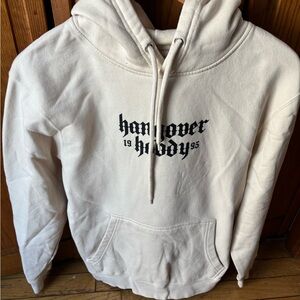 Cream Graphic Hoodie